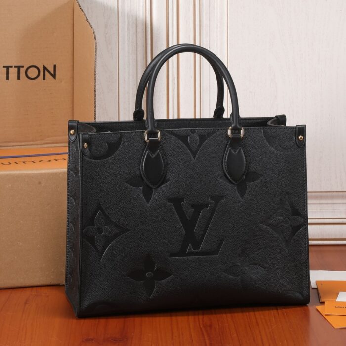 Louis Vuitton Onthego MM 35cm Black M45595 - Image 3
