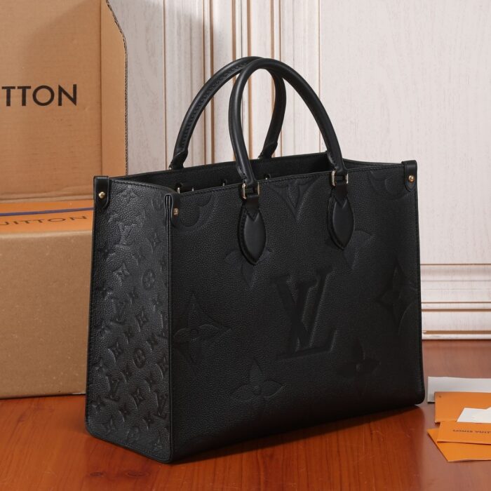 Louis Vuitton Onthego MM 35cm Black M45595 - Image 4