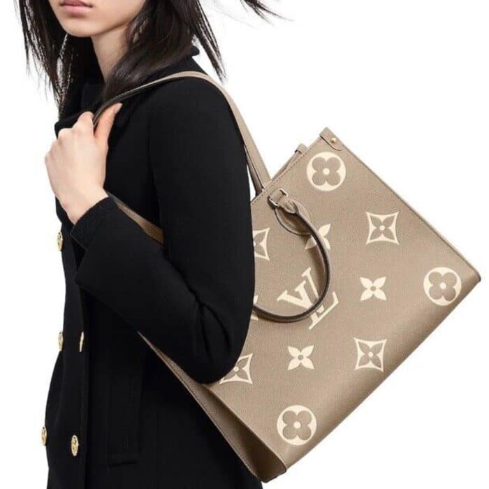 Louis Vuitton OnTheGo MM 35cm Beige M45494 - Image 9