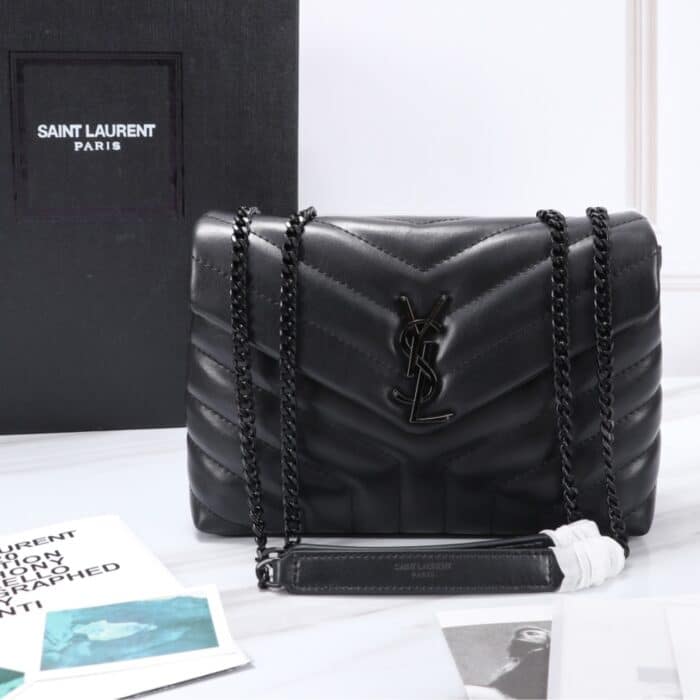 Saint Laurent Loulou Small Back Metal 25cm - Image 2