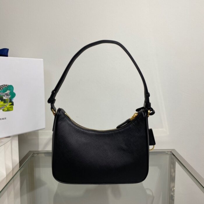 Prada Re-Edition 2005 Mini Saffiano Black - Image 7