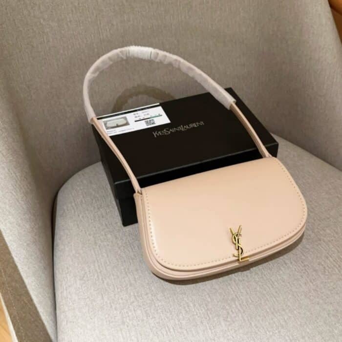 Saint Laurent Mini Voltaire In Box Cream 21cm - Image 2