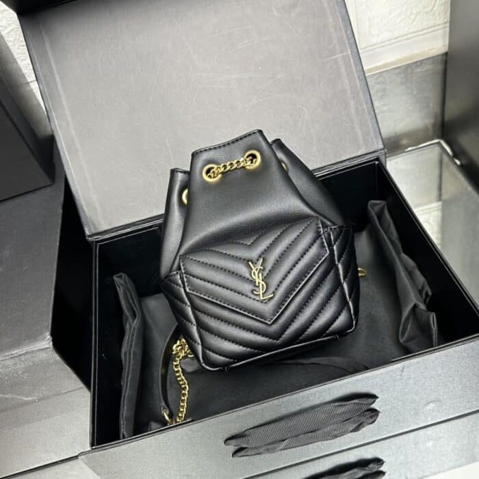 Saint Laurent Mini Joe In Black 19Cm - Image 2