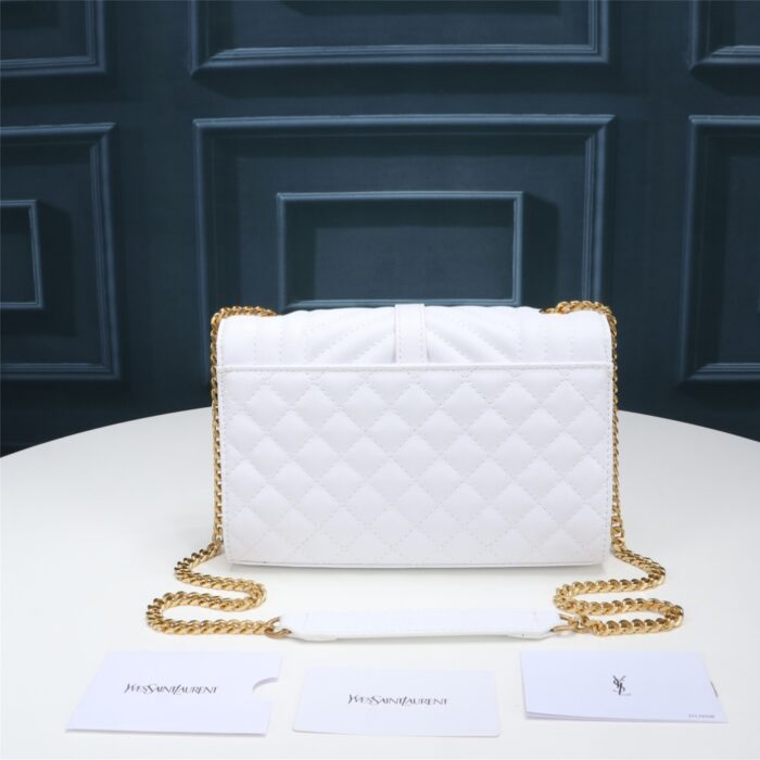 Saint Laurent Envelope Small White 21Cm - Image 3
