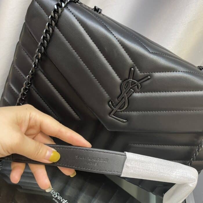 Saint Laurent Loulou Medium Black 32cm 574946dv7281000 - Image 3