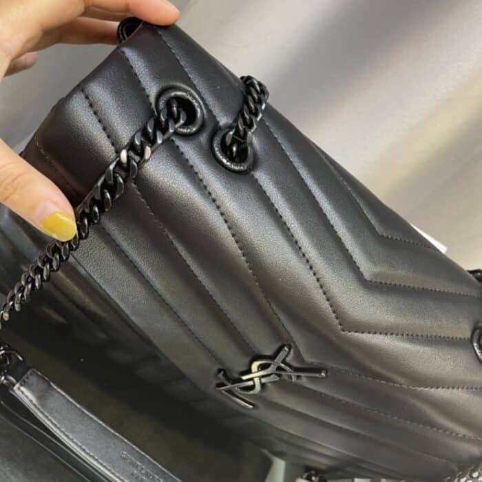 Saint Laurent Loulou Medium Black 32cm 574946dv7281000 - Image 4