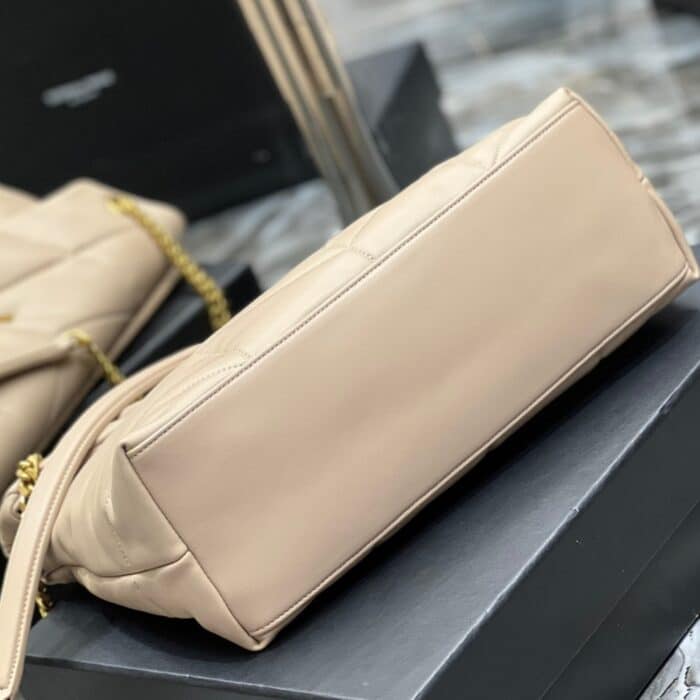 Saint Laurent Puffer Medium Beige 35Cm - Image 5