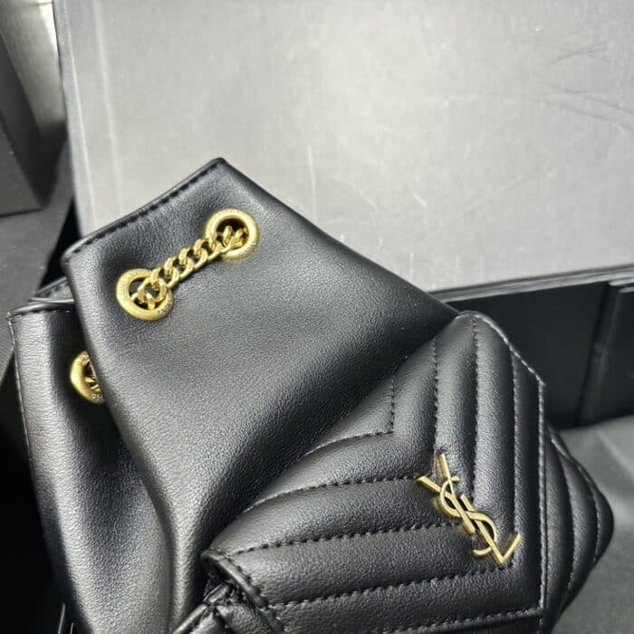Saint Laurent Mini Joe In Black 19Cm - Image 5