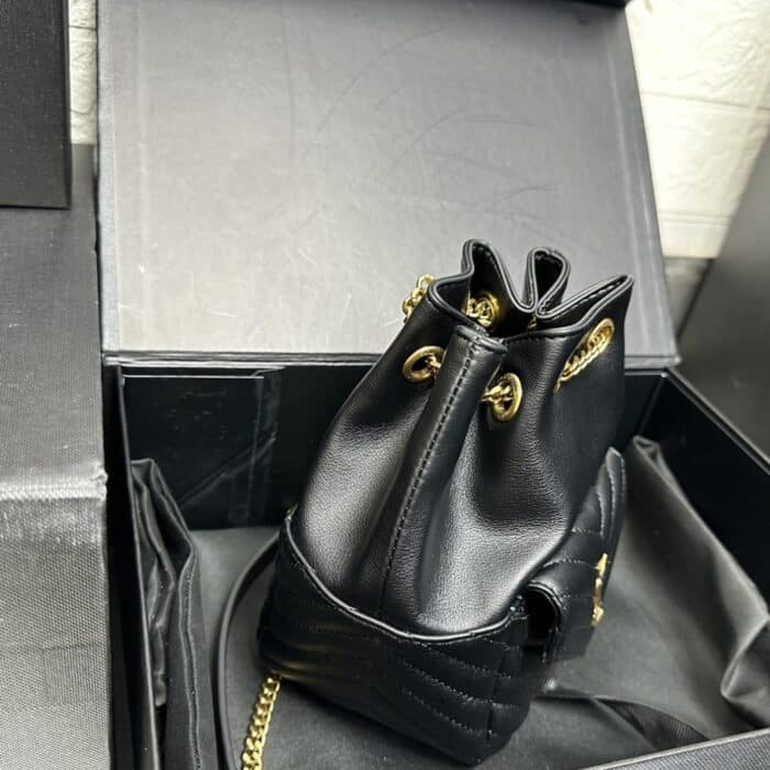 Saint Laurent Mini Joe In Black 19Cm - Image 6