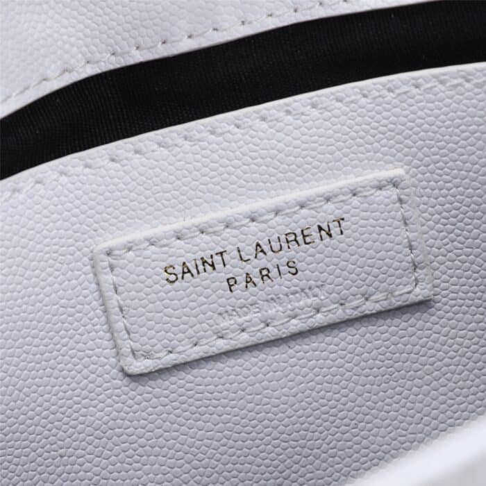 Saint Laurent Envelope Small White 21Cm - Image 5