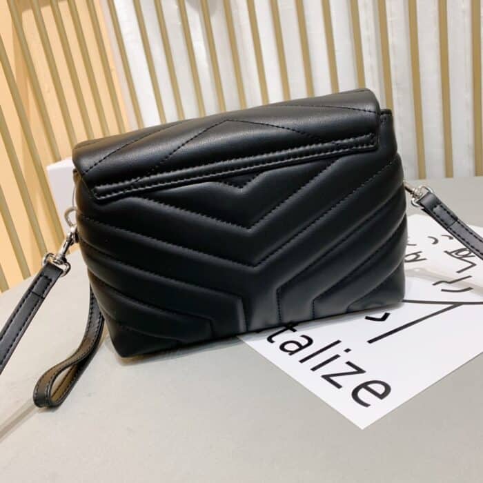 Saint Laurent Loulou Small Black 20cm 494699dv7271000 - Image 7