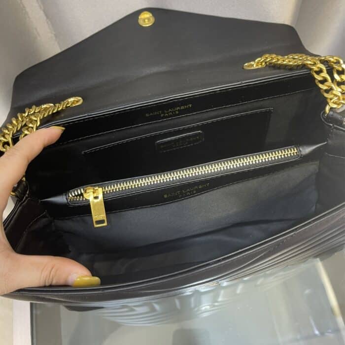 Saint Laurent Loulou Medium Black 32cm 574946dv7271000 - Image 8