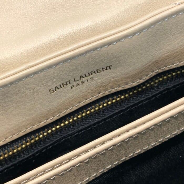 Saint Laurent Toy Loulou Beige 20Cm 678401DV7072721 - Image 8