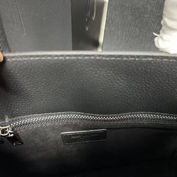 Saint Laurent Sac De Jour In Smooth Baby Black 26cm - Image 8