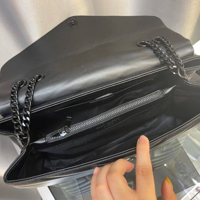 Saint Laurent Loulou Medium Black 32cm 574946dv7281000 - Image 8