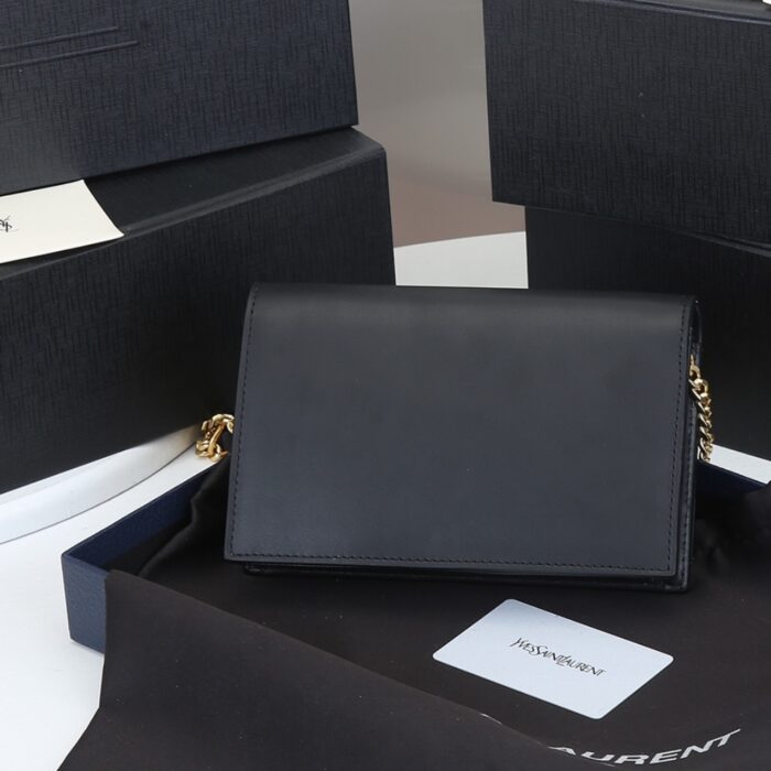 Saint Laurent Kate Small In Grain De Poudre Black 20Cm - Image 8