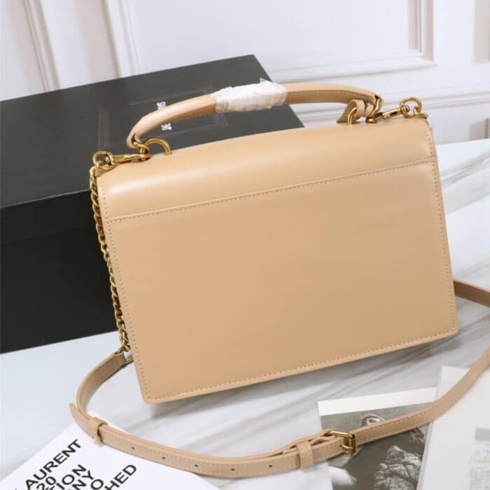Saint Laurent Sunset Medium Dark Beige 25Cm - Image 10