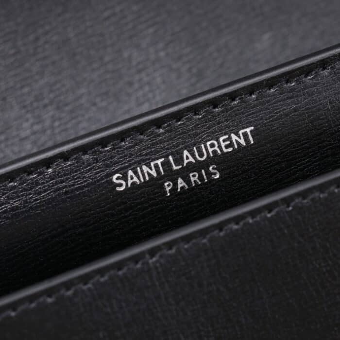 Saint Laurent Sunset Medium Mirror Effect Black 25Cm - Image 9