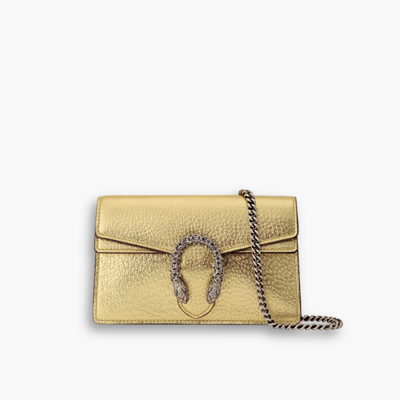 Gucci Dionysus Super Mini Bag Gold 16.5 cm 476432 1TRBN 8089