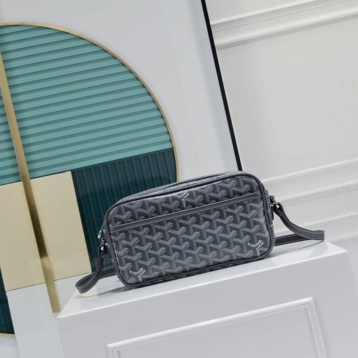 Goyard Cap Vert Pm Bag Grey 22Cm - Image 8