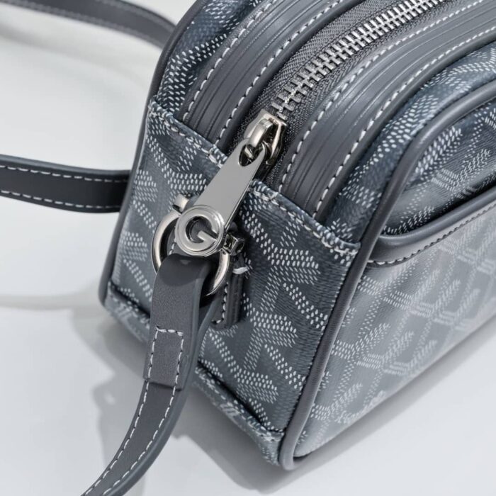 Goyard Cap Vert Pm Bag Grey 22Cm - Image 4