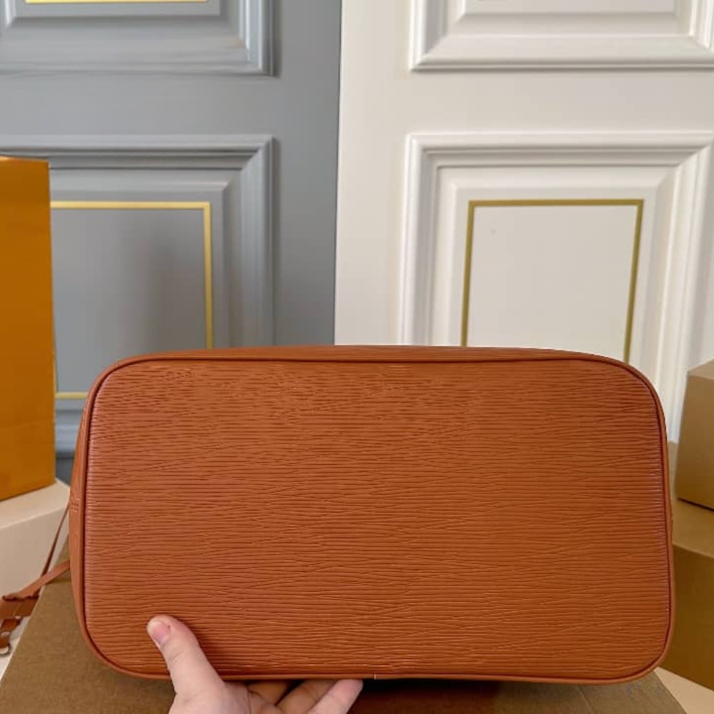 Louis Vuitton Neverfull MM Epi Leather Tan 31cm M25540 - Image 6