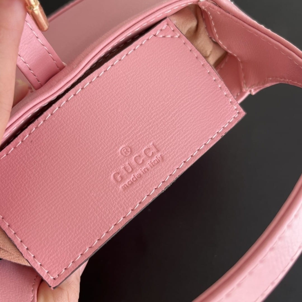 Gucci Jackie 1961 Mini Bag Light Pink 19cm 637091 10O0G 5815 - Image 6
