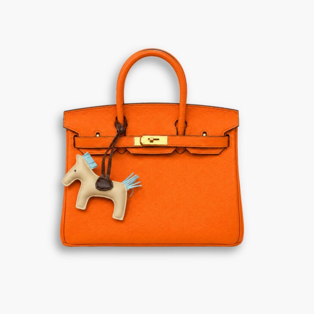Hermes Birkin Togo Handbag Orange 35cm