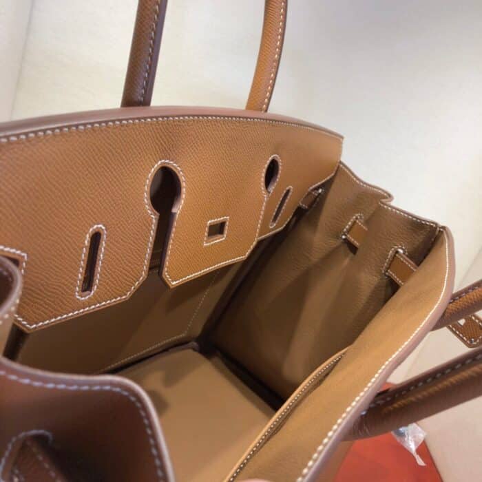 Hermes Birkin 35 Epsom Gold Brown 35cm - Image 2