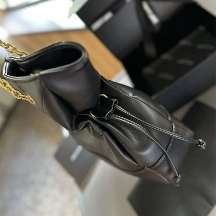 Saint Laurent Jamie 4 3 Shopping In Black 33cm 809824AAB321000 - Image 4