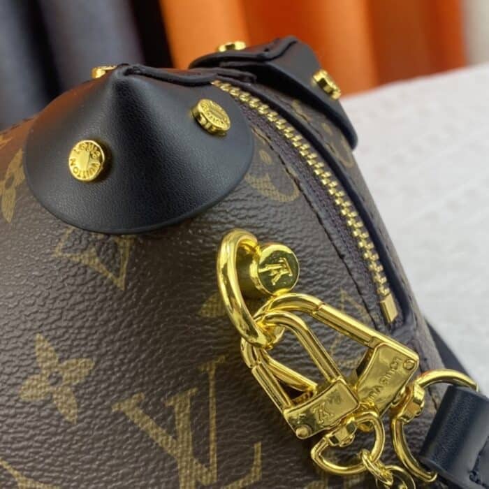 Louis Vuitton Petite Malle Souple Monogram Black 20cm M45571 - Image 3