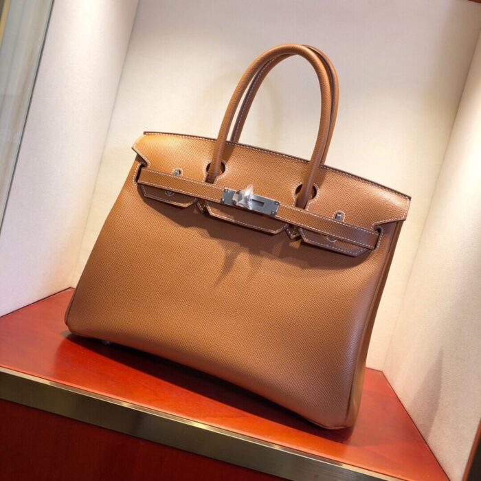 Hermes Birkin 35 Epsom Gold Brown 35cm - Image 3