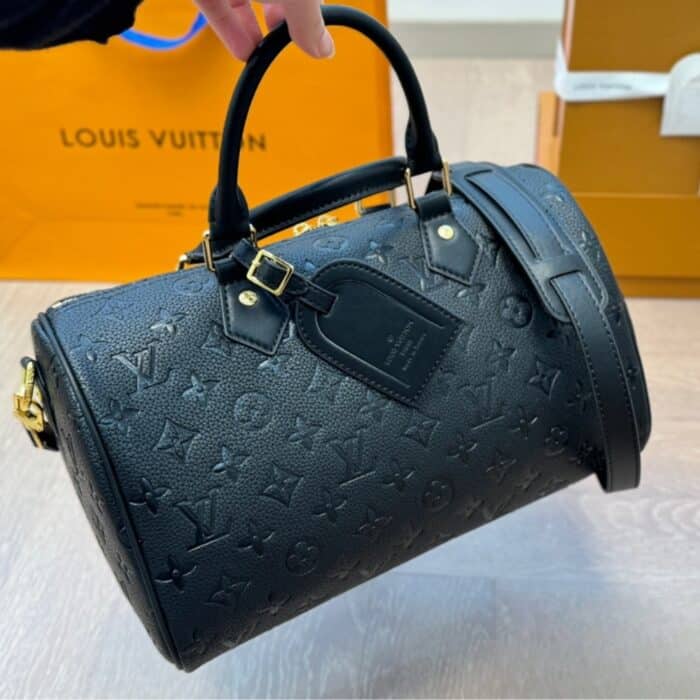 Louis Vuitton Speedy Soft Black 30cm M47186 - Image 3