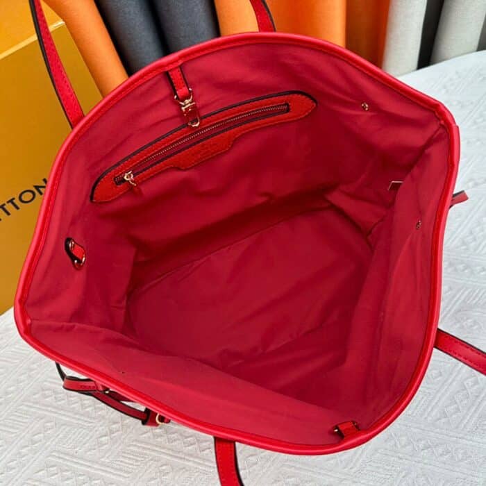 Louis Vuitton Neverfull MM Epi Leather Castillan Red 32cm M12755 - Image 4