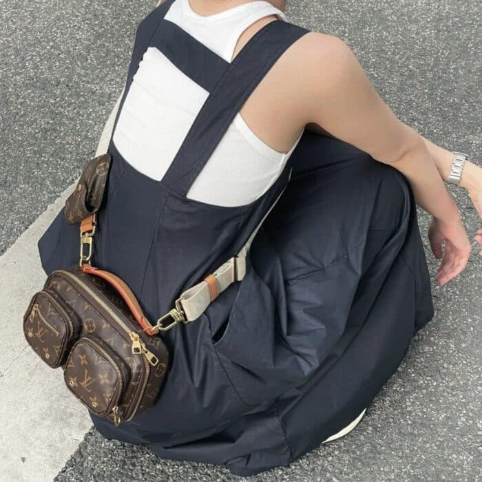Louis Vuitton Utility Crossbody Bag Monogram 20cm M80446 - Image 7