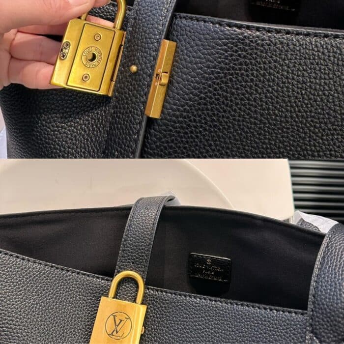Louis Vuitton Low Key Cabas Bag Black 35cm M25341 - Image 5
