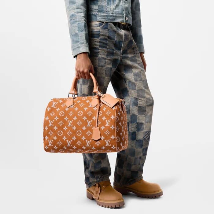 Louis Vuitton Speedy Bandoulière 40 Bag Nubuck 40cm M11569 - Image 4
