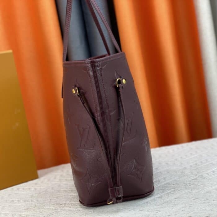 Louis Vuitton Neverfull Bag Wine Red 31cm M46599 - Image 5