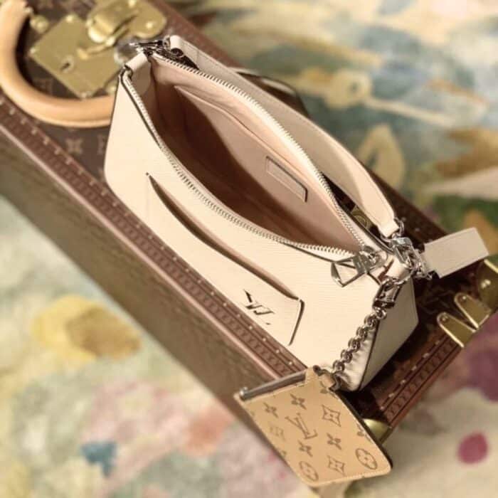 Louis Vuitton Marellini Bag White 20cm M20999 - Image 5