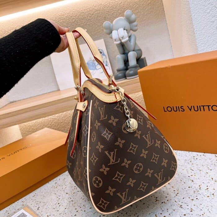 Louis Vuitton Tivoli GM Handbag Monogram Brown 32cm - Image 6