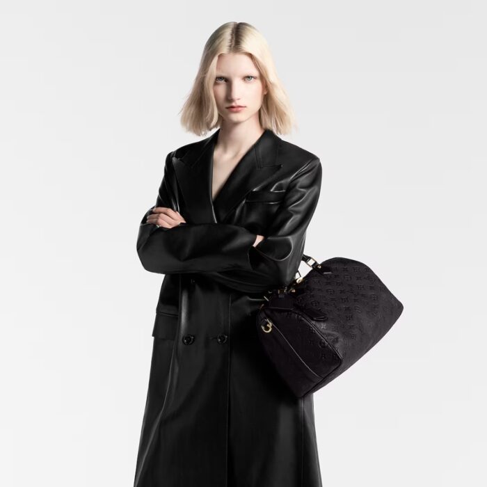 Louis Vuitton Speedy Soft Black 30cm M47186 - Image 6