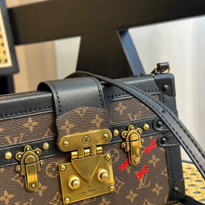 Louis Vuitton Petite Malle Bag Monogram 19cm M45943 - Image 6