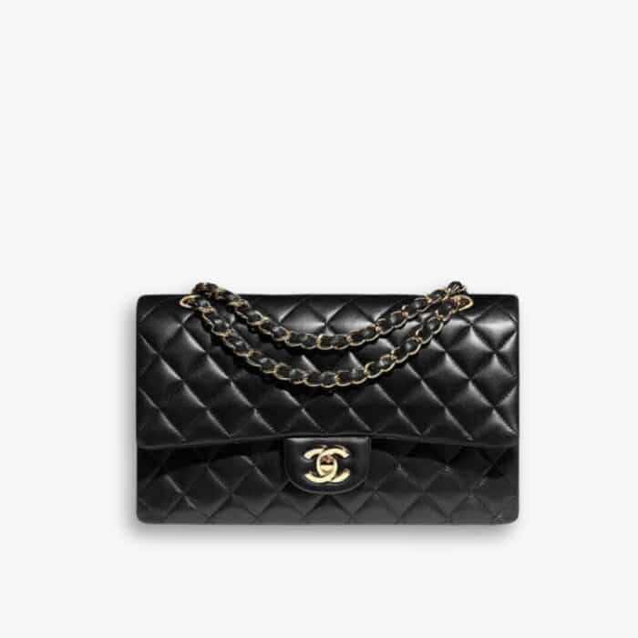 Chanel Classic Flap Bag Black 30cm