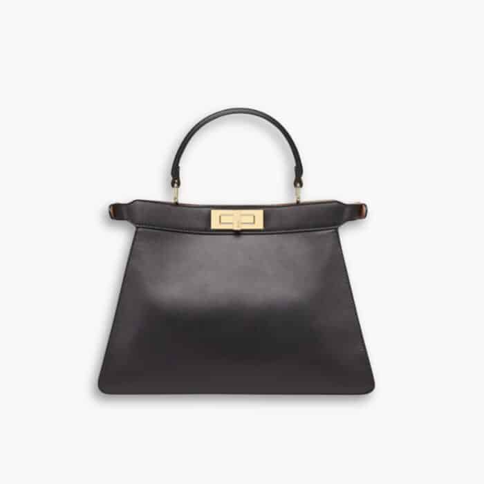 Fendi Peekaboo ISeeU Petite Bag Black 33cm