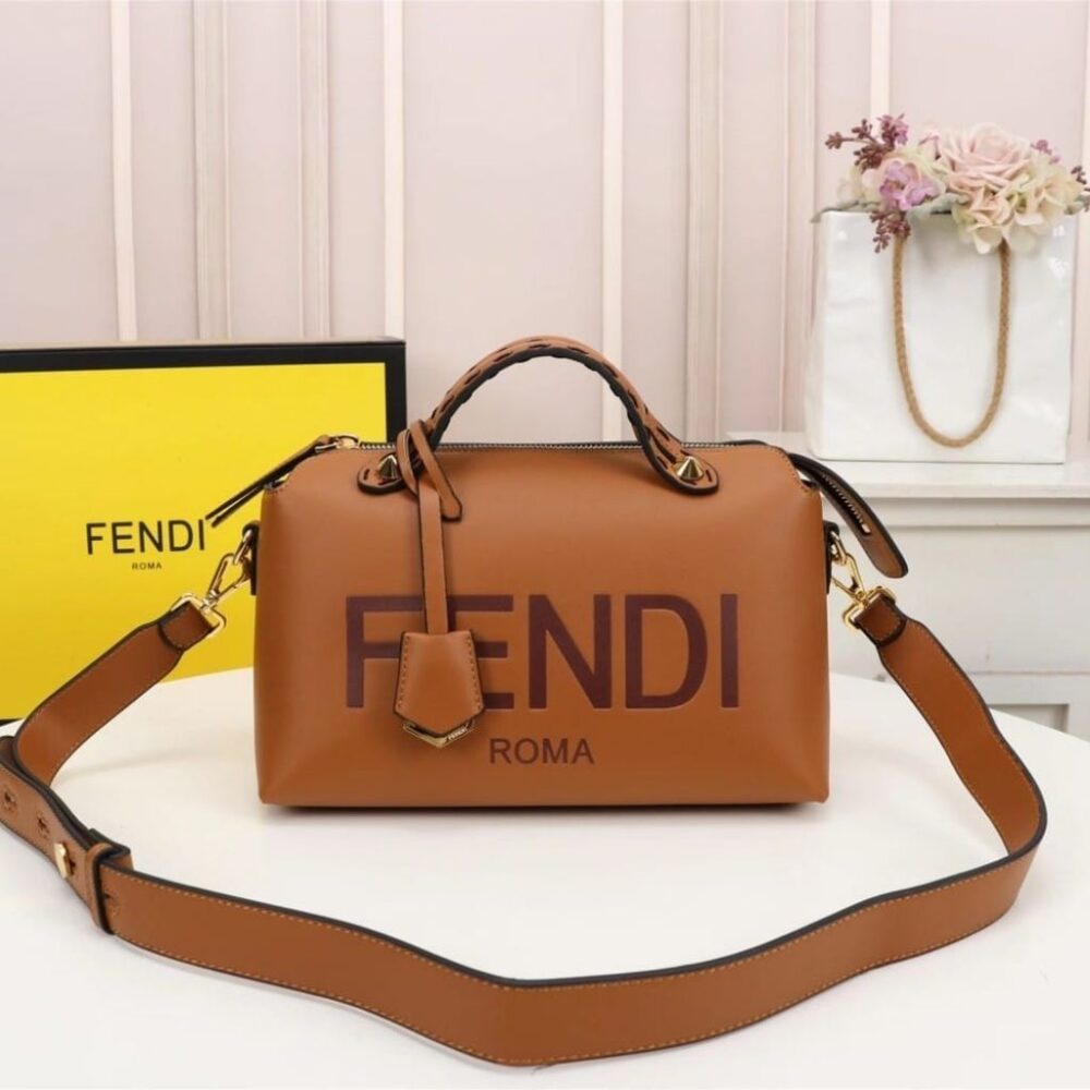 Alternative view of Fendi By The Way Bag Brown 27cm 8BL146AC9LF0NMU