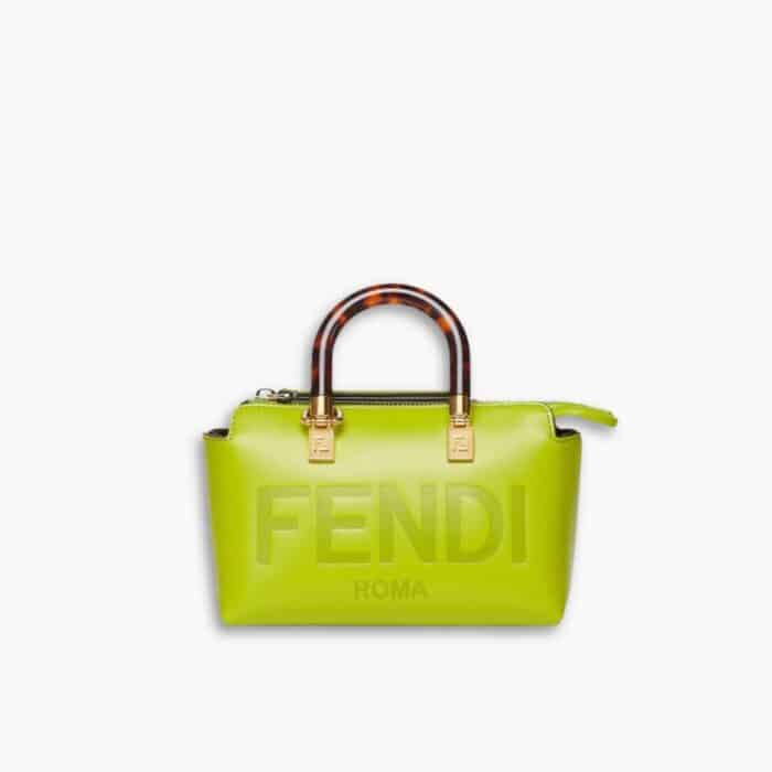 Fendi By The Way Boston Bag Green 17cm 8BS067ABVLF1JCP