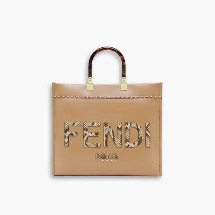 Fendi Sunshine Medium Bag Brown 35cm 8BH386AHN5F1FEO