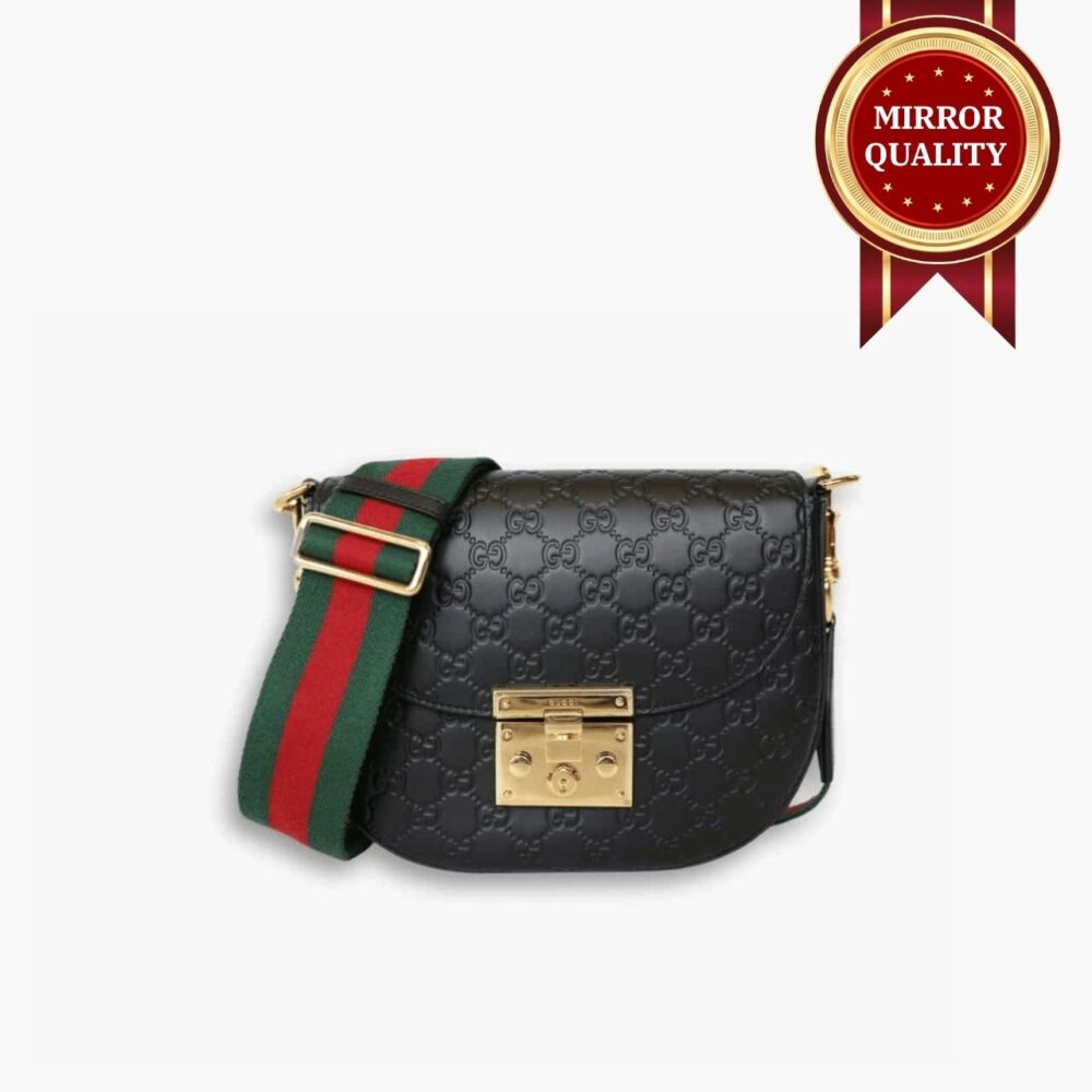 Mirror Quality - Gucci Padlock Bag Black 25cm 453189