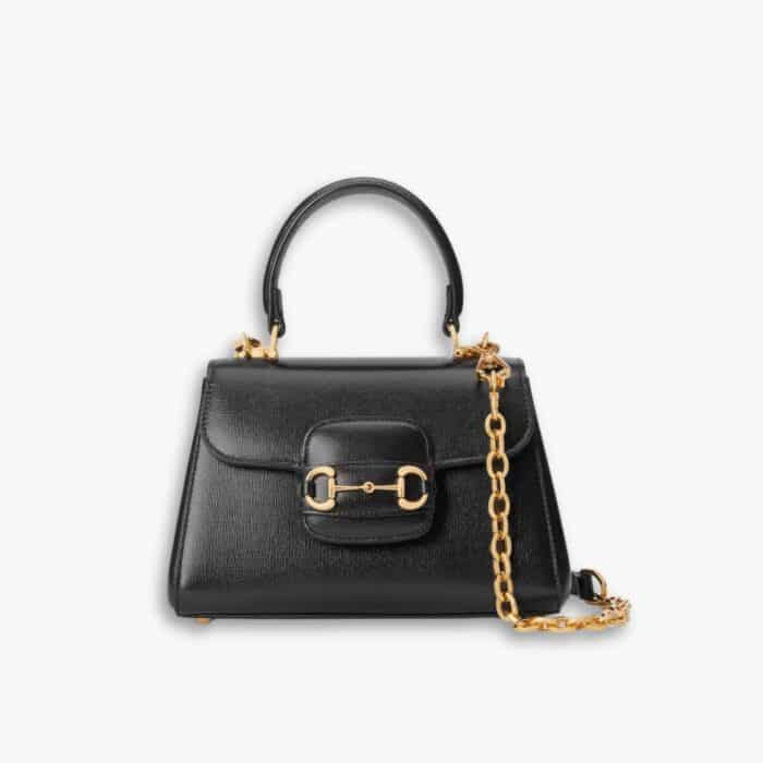 Gucci Horsebit 1955 Bag 22cm Black 703848 AAA7G 1000