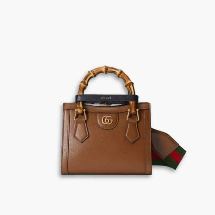 Gucci Diana Tote Bag Brown 20cm 702732 U3ZDT 2549